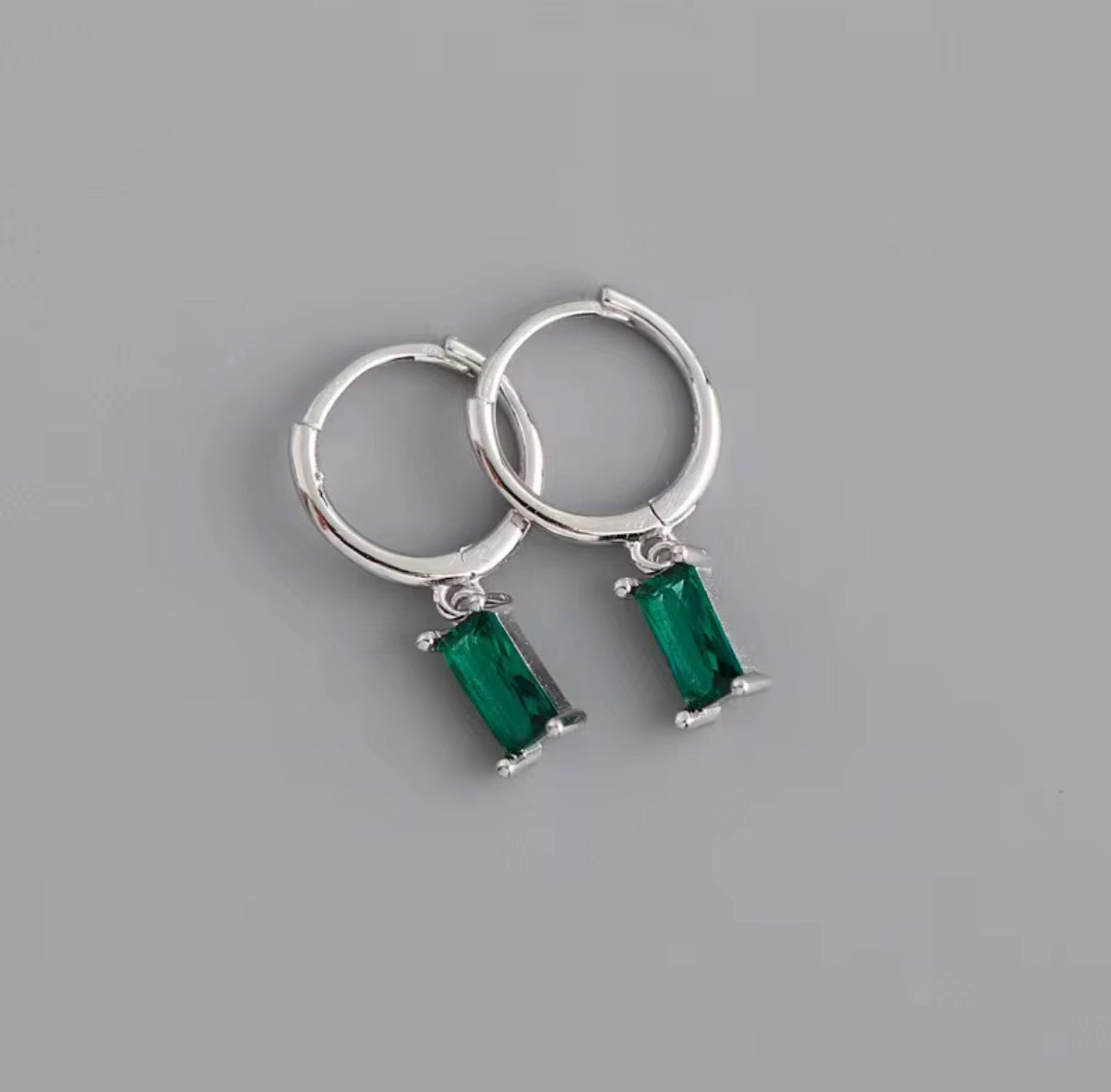Zircon Drop Huggies