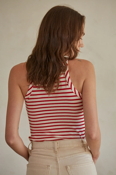 Carly Striped Tank Top