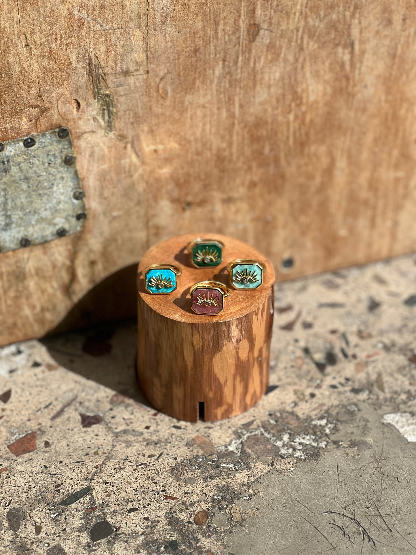 Gemstone Eye Ring Collections