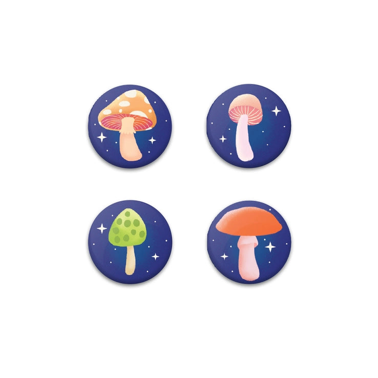 Mushrooms Magnet Set