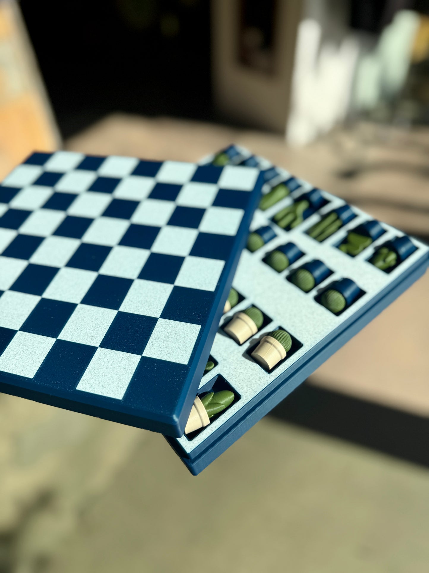 Cacti Travel Chess Board