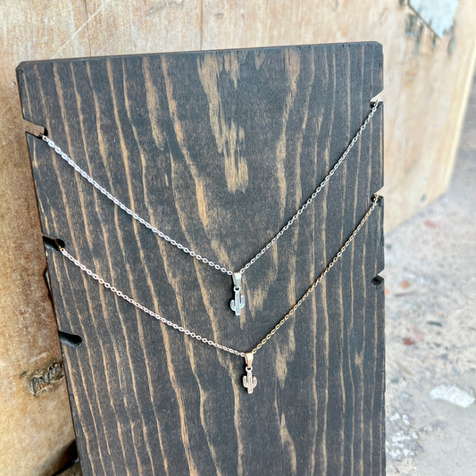 Saguaro Charm Necklace