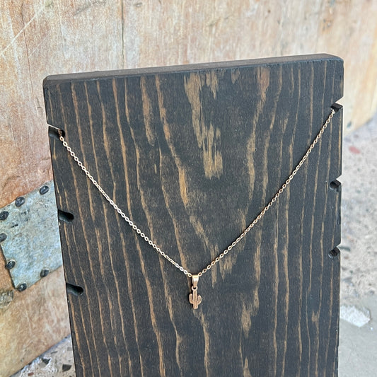 Saguaro Charm Necklace