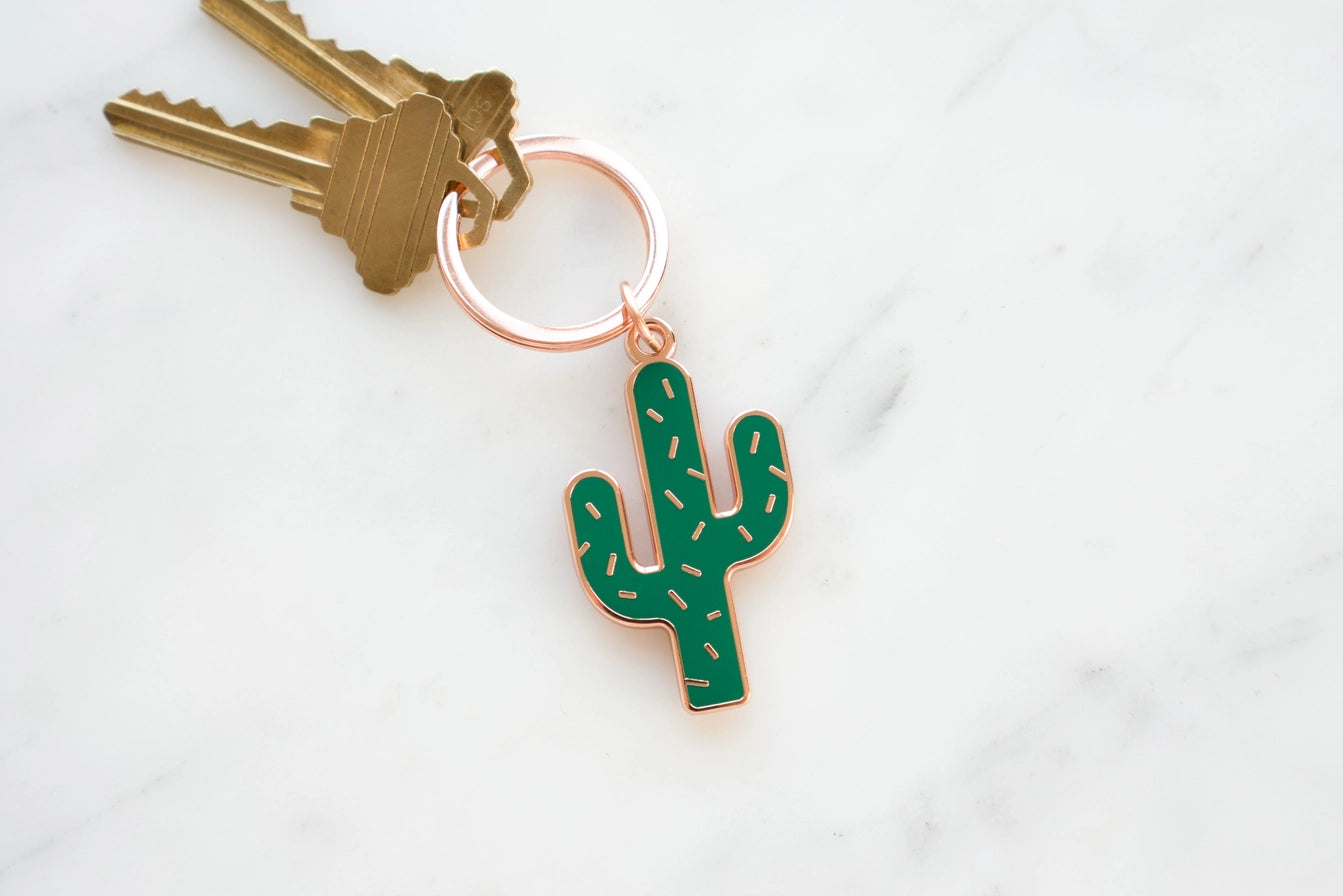 Cactus Keychain