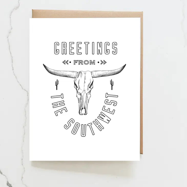Greetings From The Southwest Card