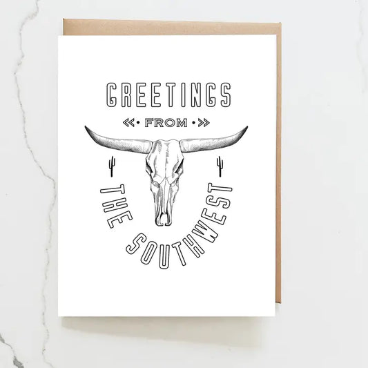 Greetings From The Southwest Card