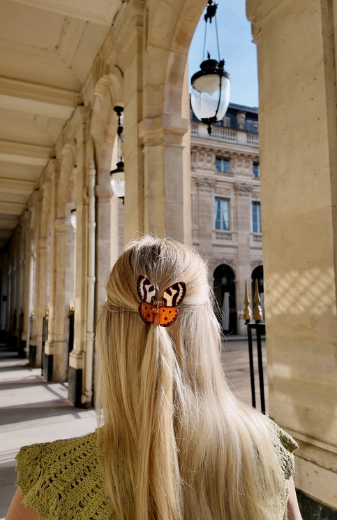 Tiger Moth Claw Clip