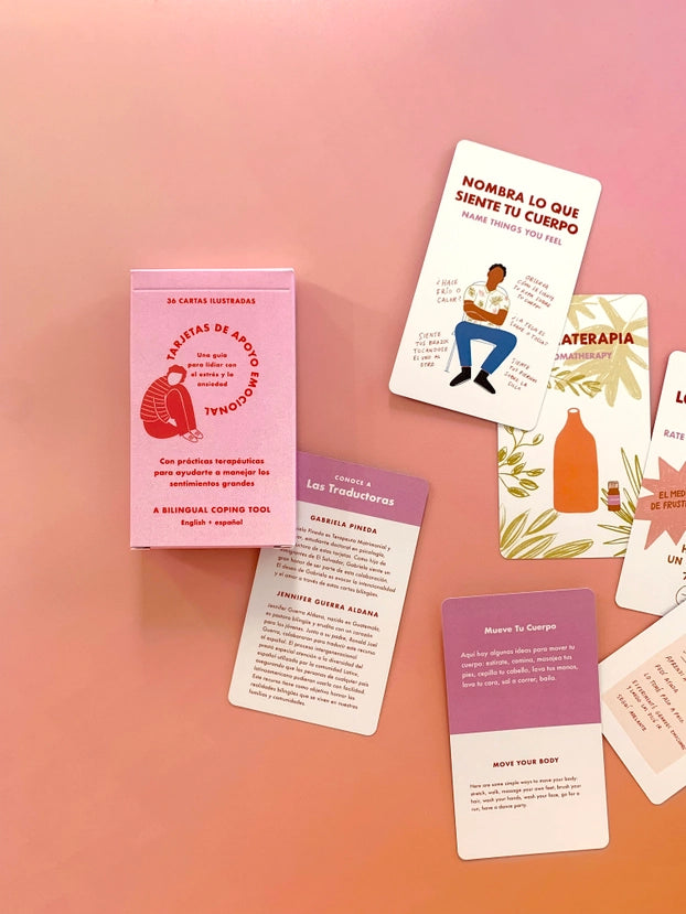 Spanish Support Deck (Bilingual) - Illustrated Cards