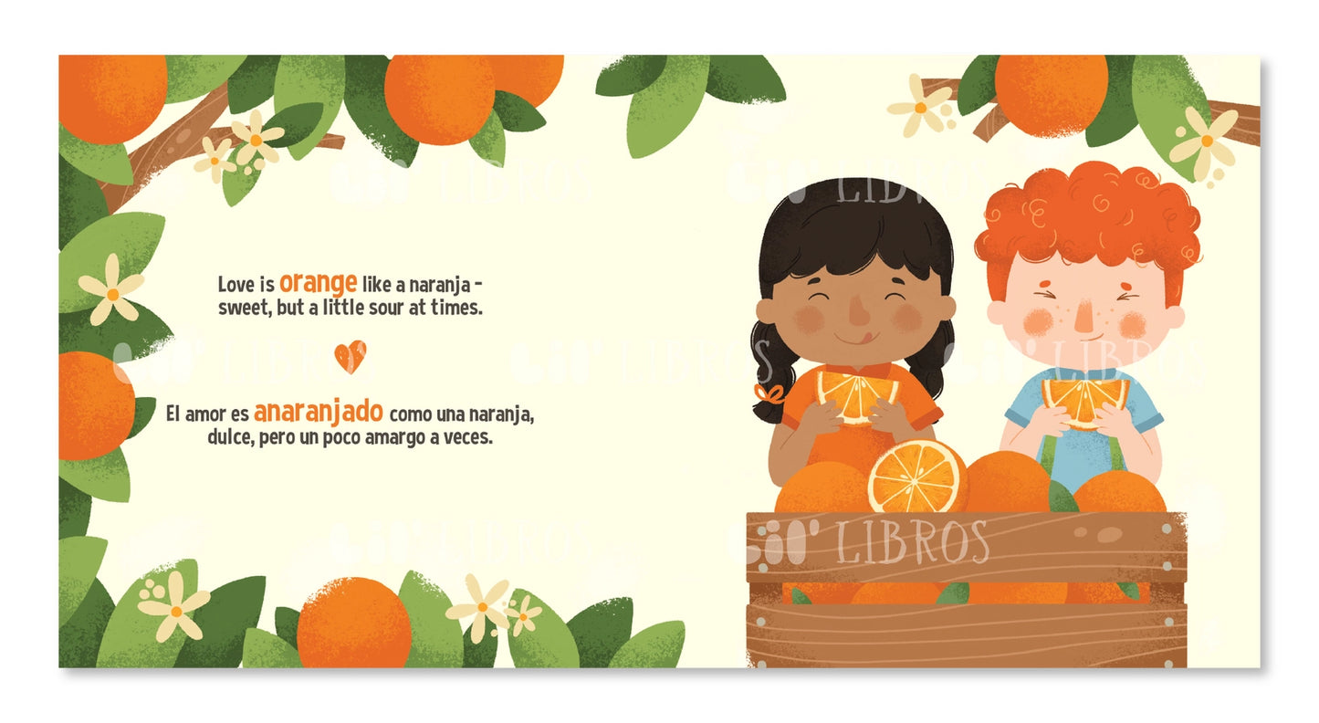 Amor De Colores (Bilingual: English and Spanish)