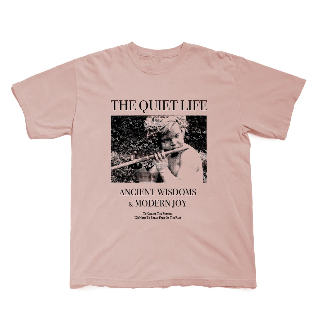 Ancient Wisdom Modern Joy T - Peach
