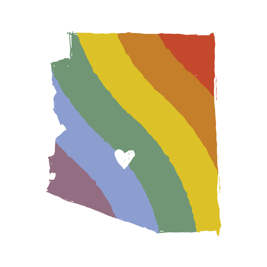 AZ Love PRIDE Full Color Tote