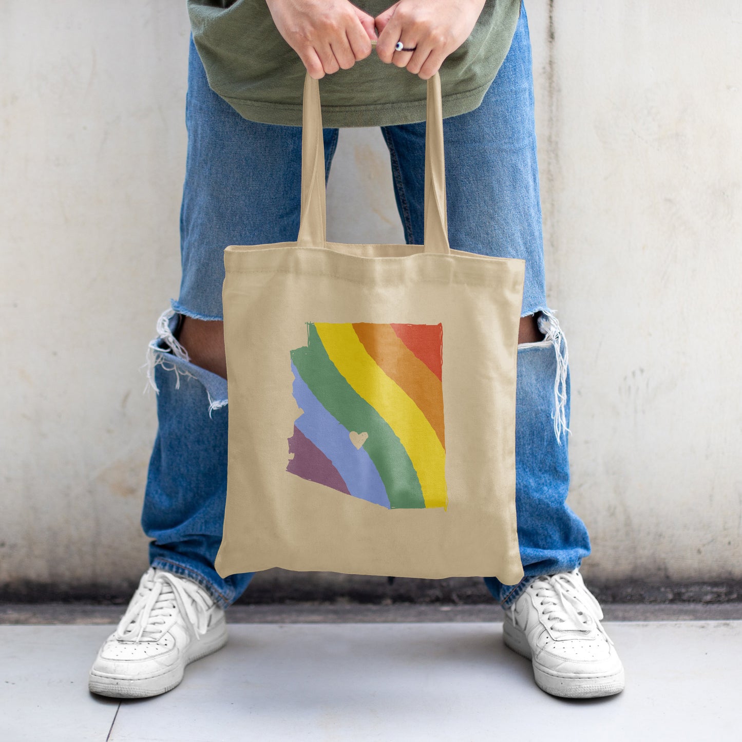 AZ Love PRIDE Full Color Tote