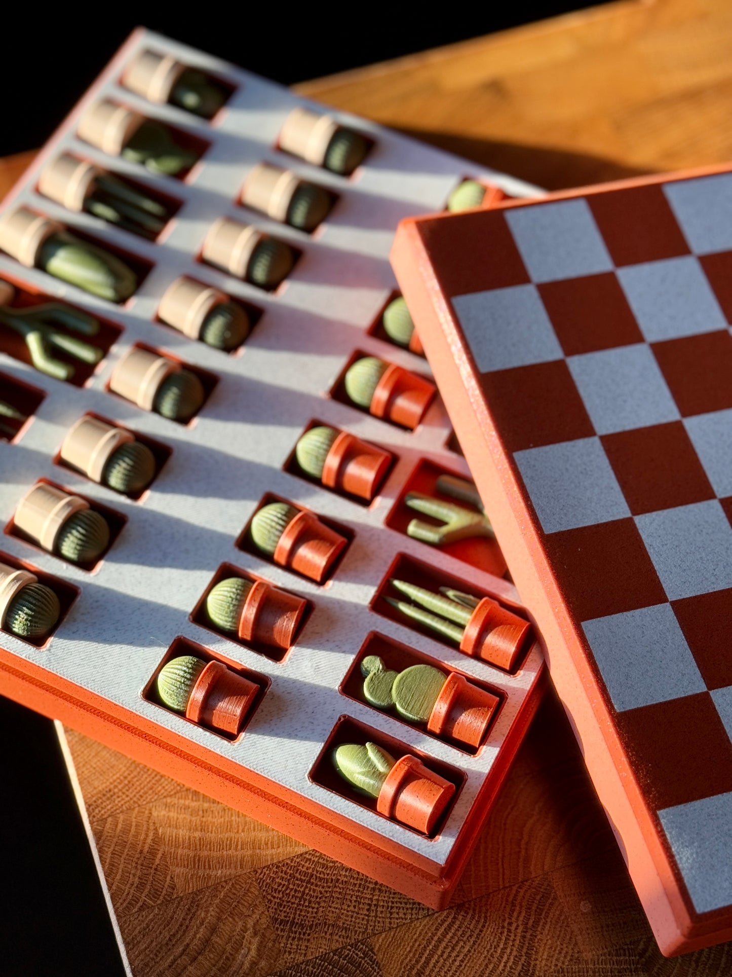 Cacti Travel Chess Board
