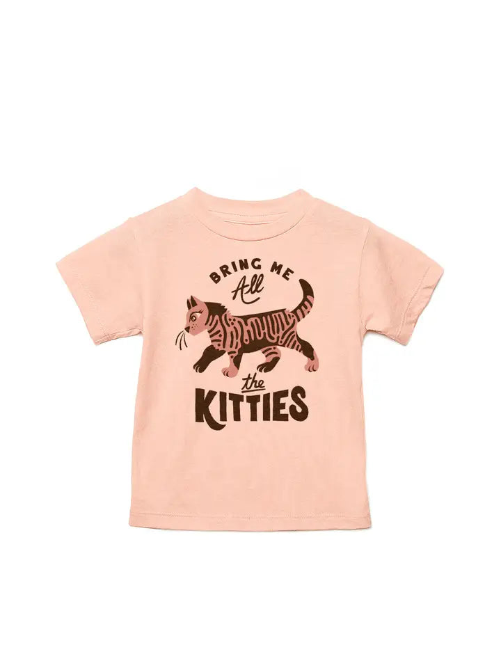 Bring Me All the Kitties Kids Tee