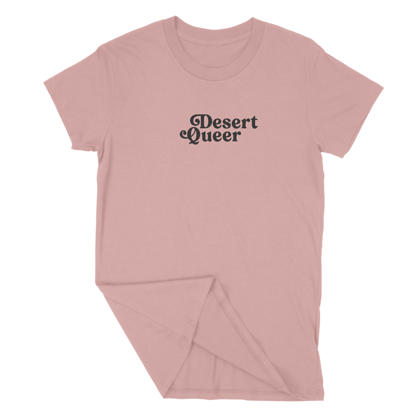 Desert Queer Tee in Desert Sand Pink