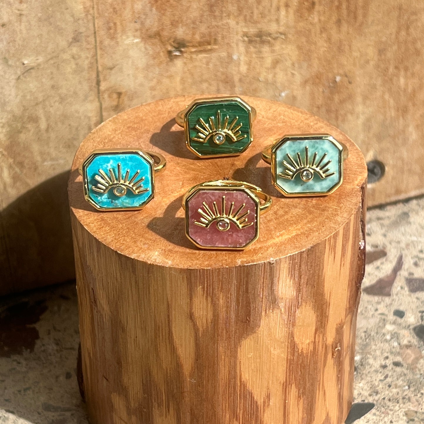 Gemstone Eye Ring Collections