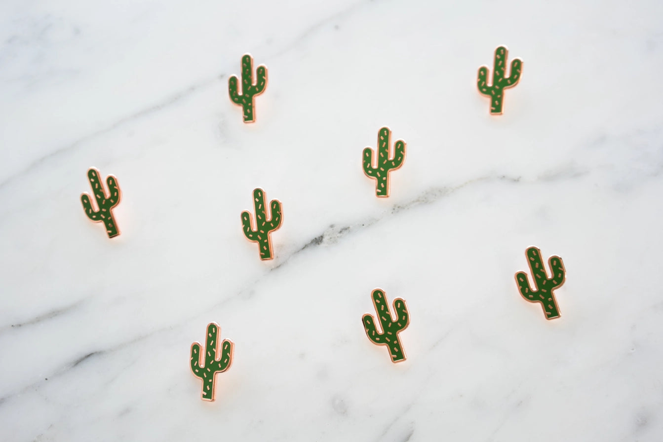 Cactus Enamel Pin