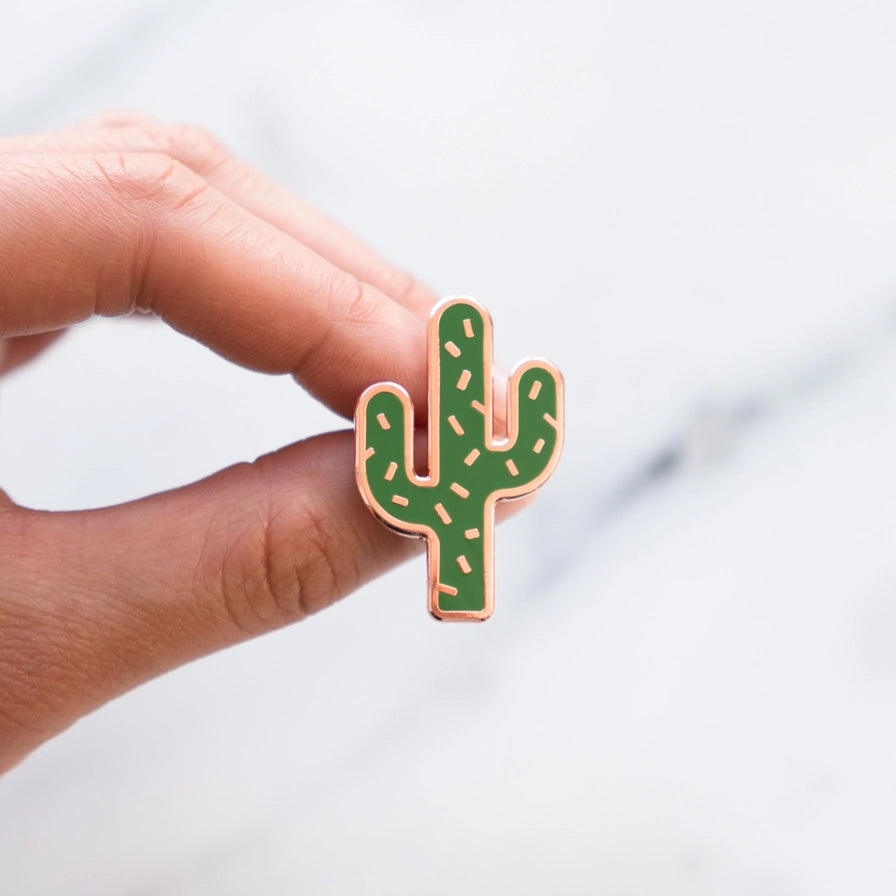 Cactus Enamel Pin