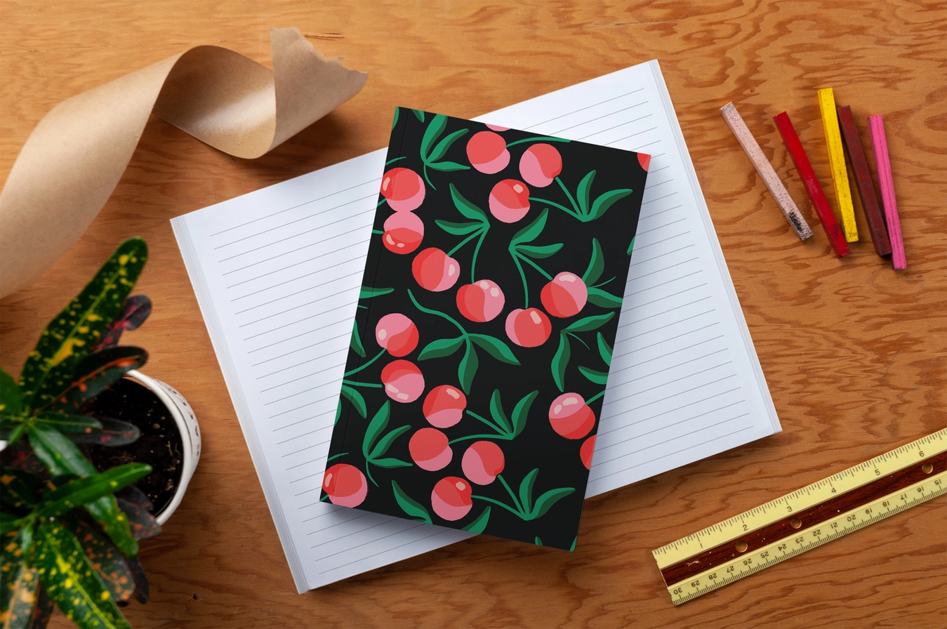 Cherries Classic Layflat Notebook