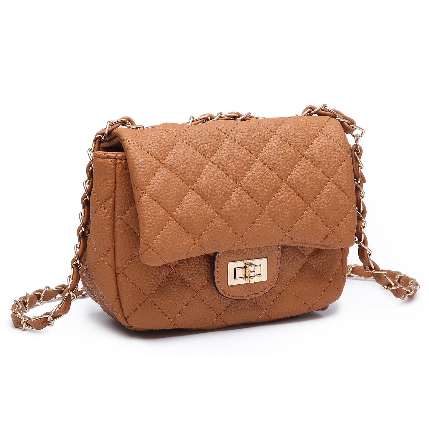 Classic Quilted Crossbody Bag, More Colors