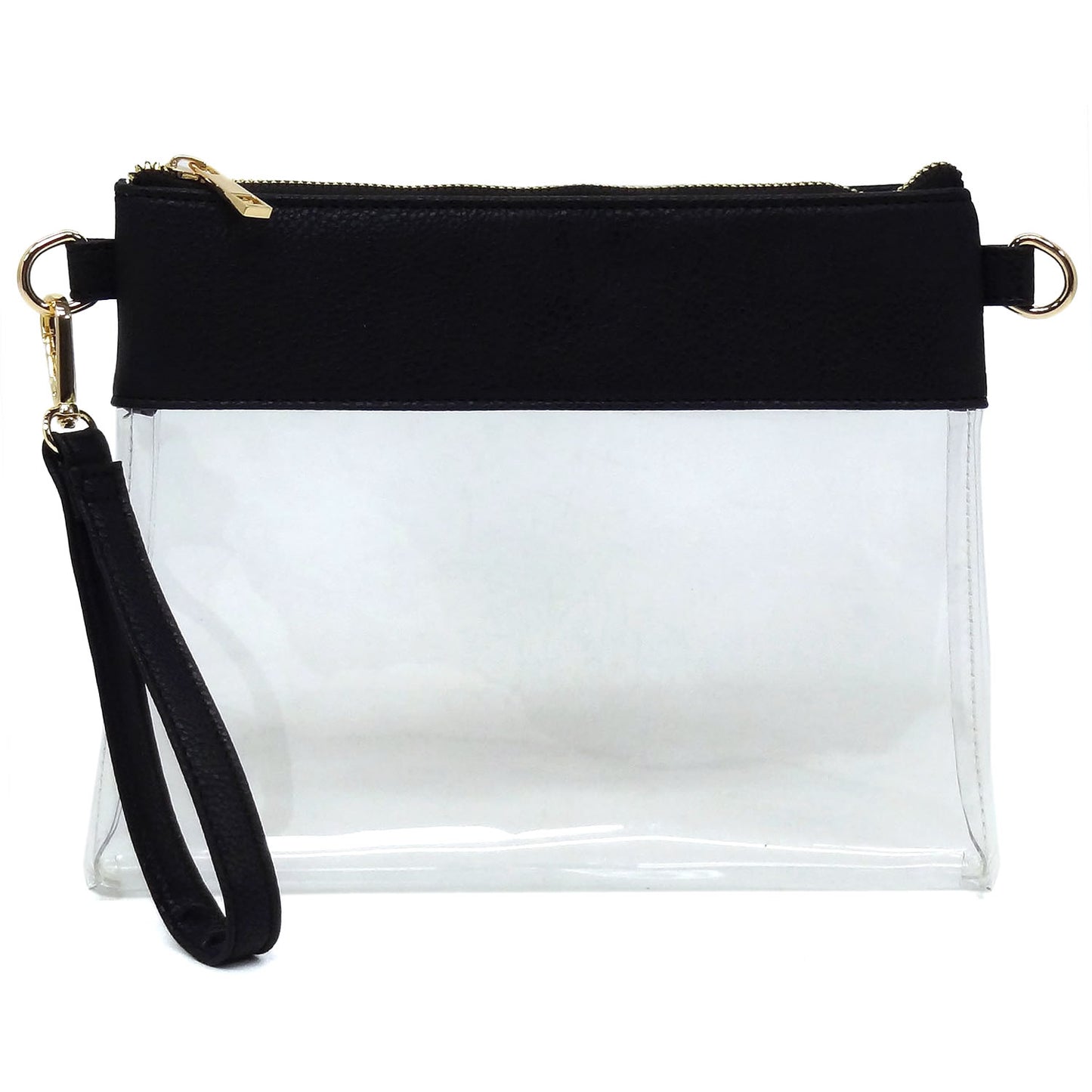 Clear Clutch Crossbody Bag, More Colors