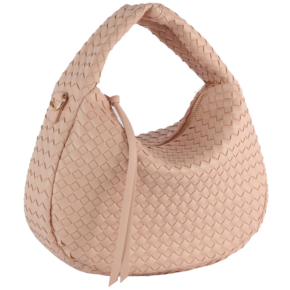 Boho Woven Hobo Bag