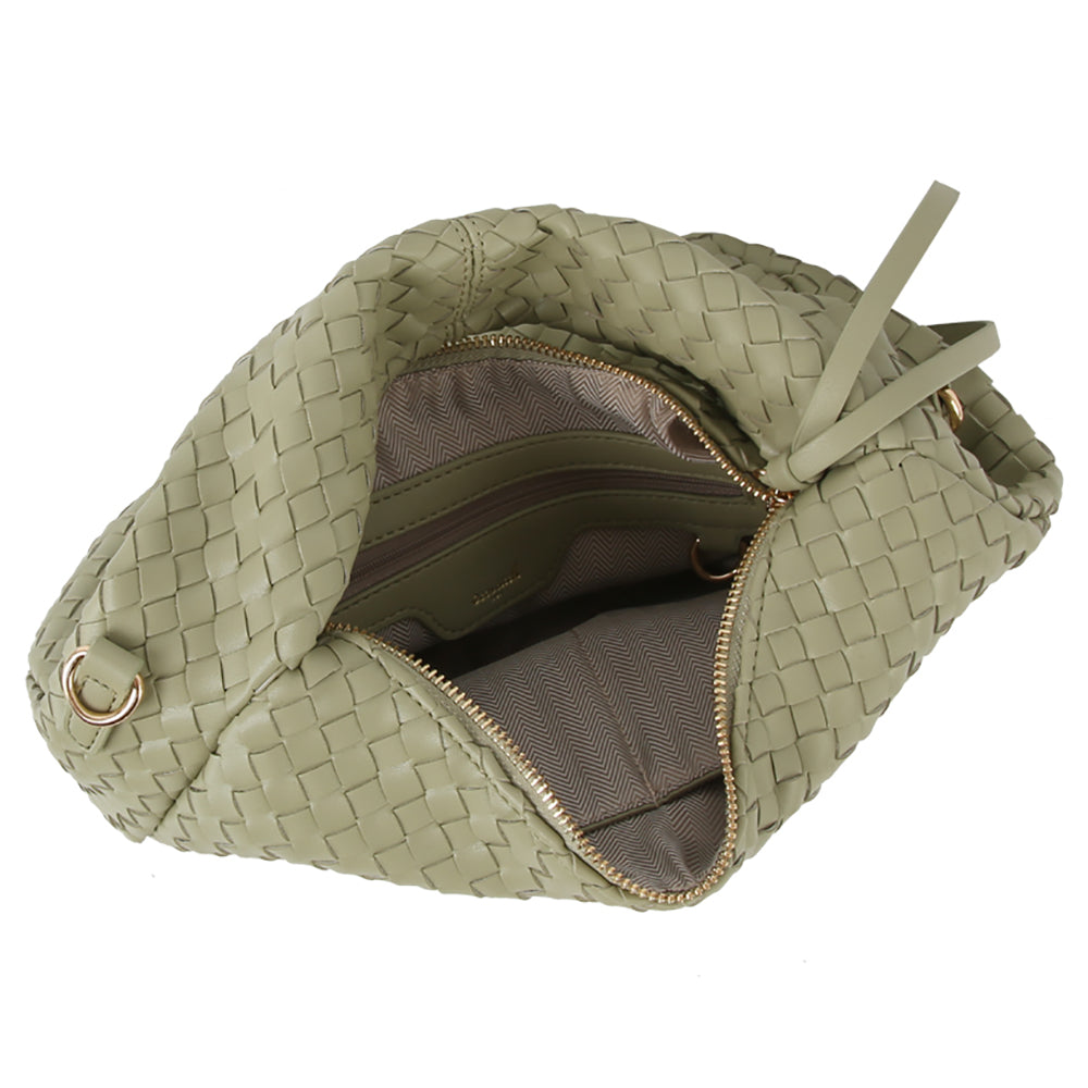 Boho Woven Hobo Bag