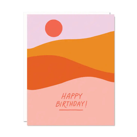 Desert Birthday Card