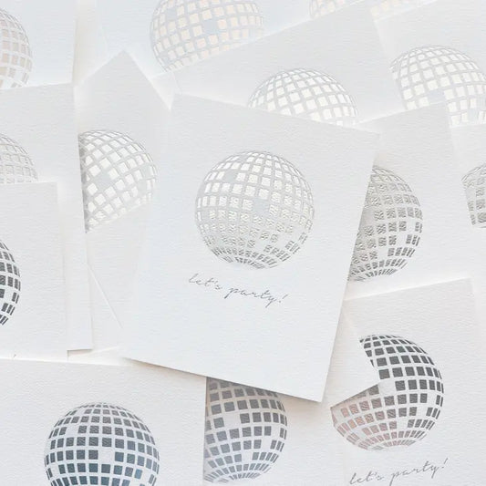 Disco Ball Birthday Card