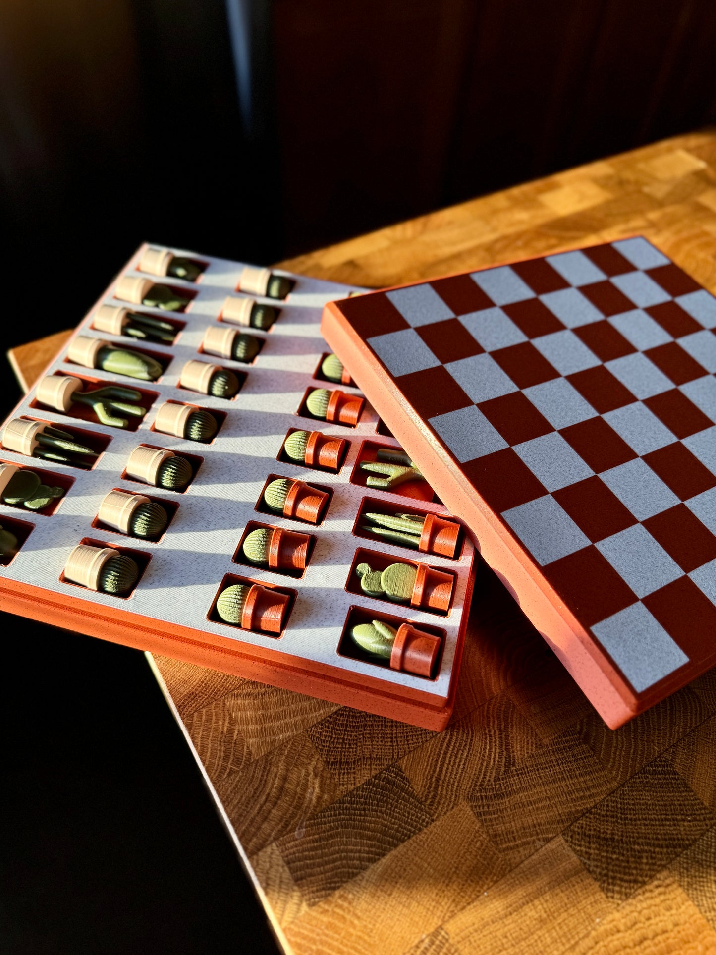 Cacti Travel Chess Board