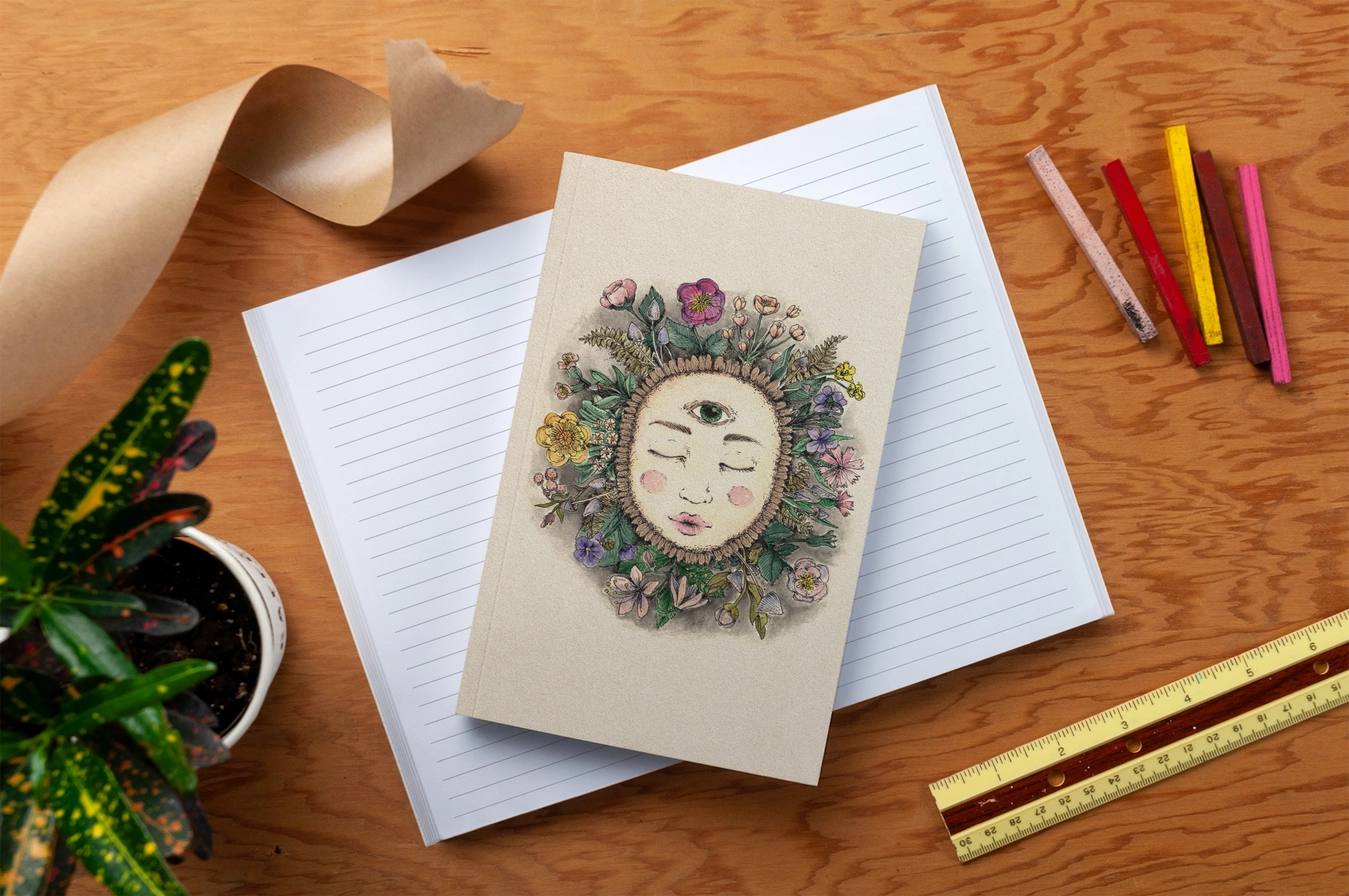 Earth Goddess Classic Layflat Journal Notebook