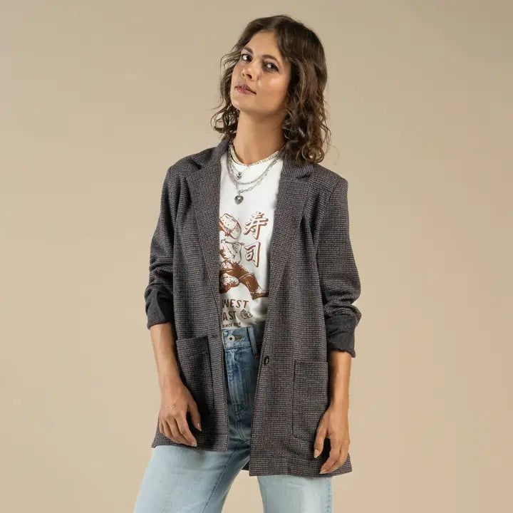 Eleanor Relaxed Western Blazer