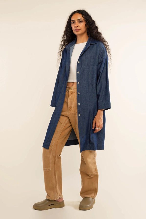 Esme Denim Chore Overshirt