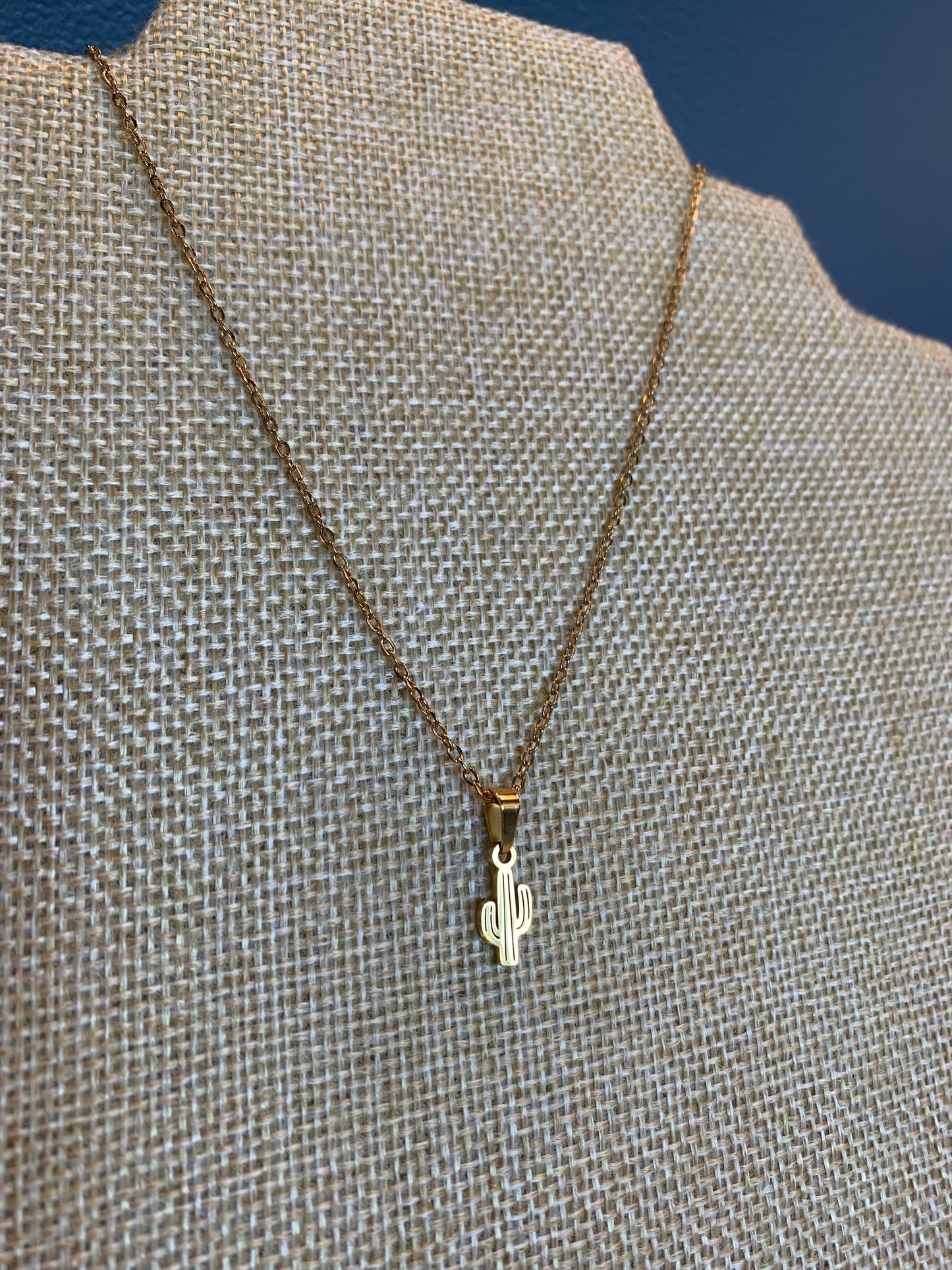 Saguaro Charm Necklace