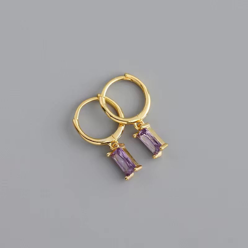 Zircon Drop Huggies