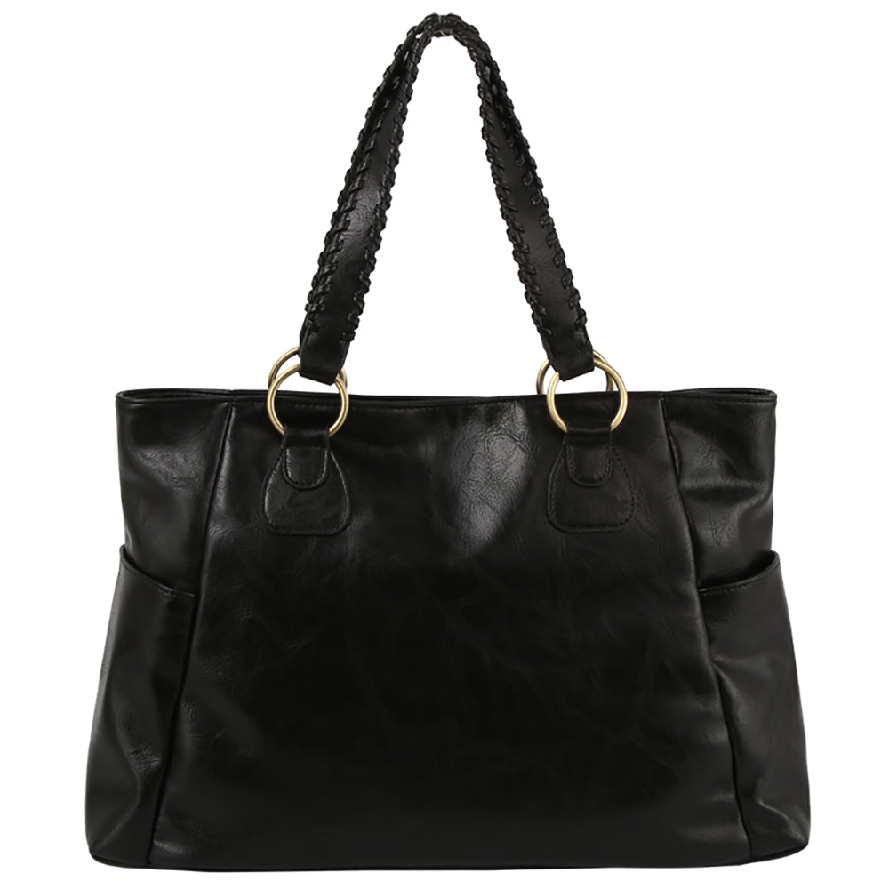 Western Woven Tote Bag