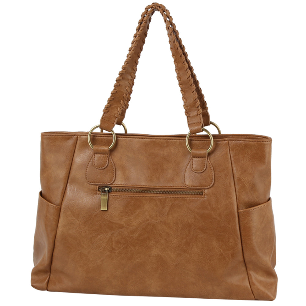 Western Woven Tote Bag