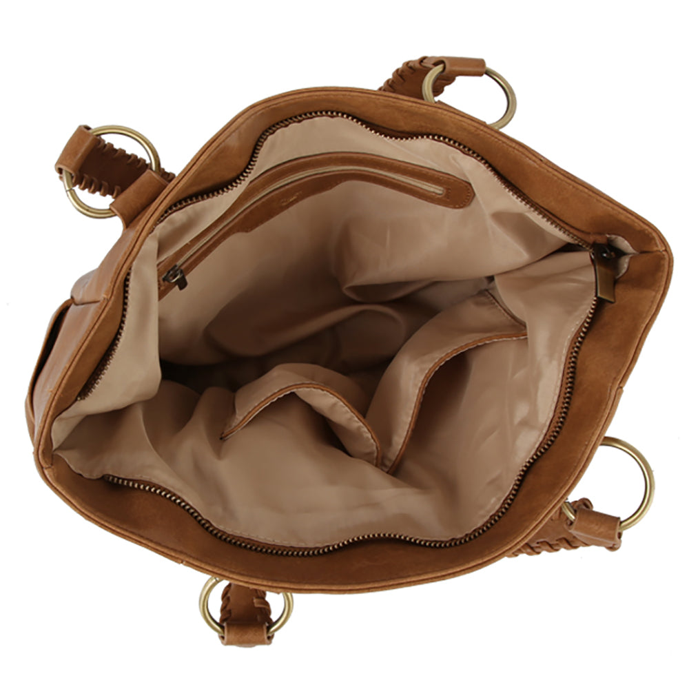 Western Woven Tote Bag
