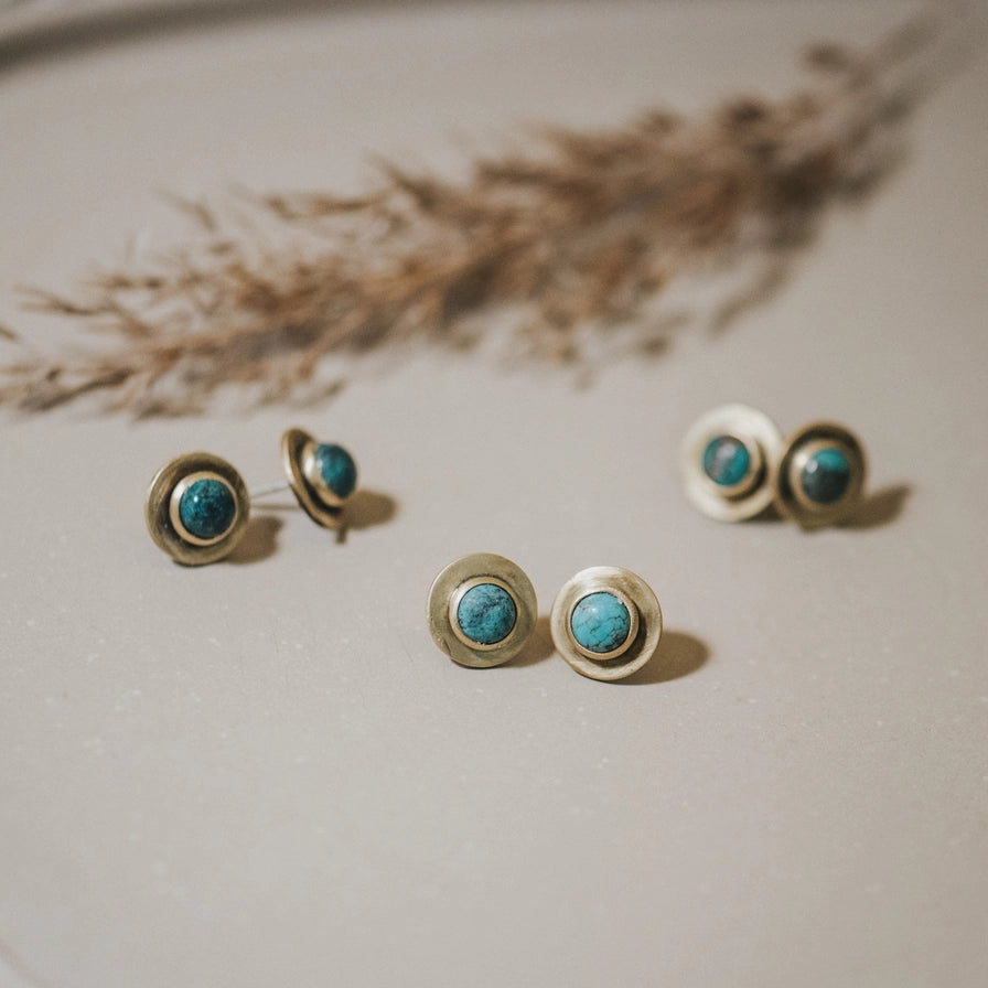 Gibbon Stud Earrings