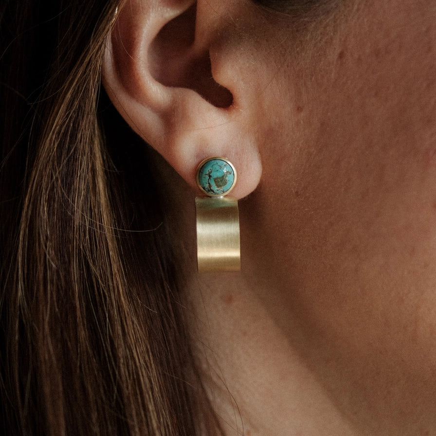 Hyalite Hoop Earrings