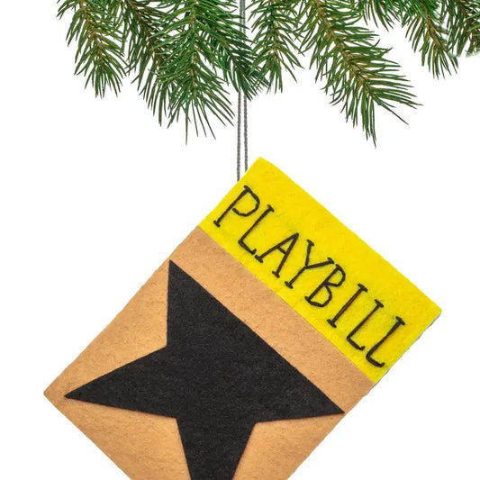 Hamilton Playbill Ornament