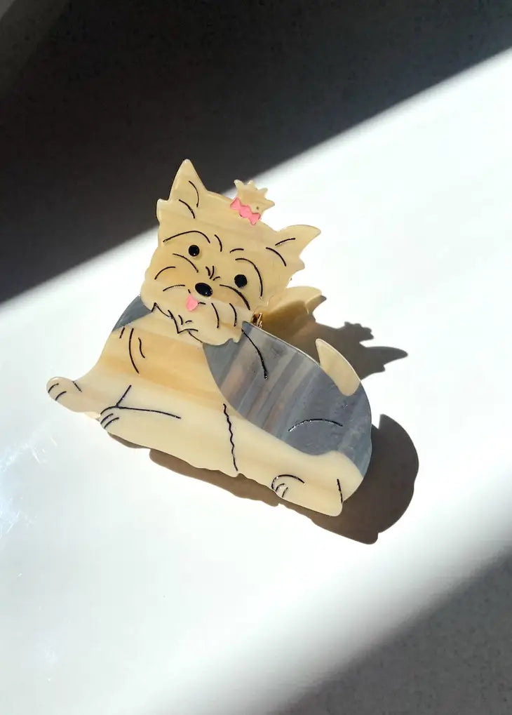 Acetate Dog Claw Clip