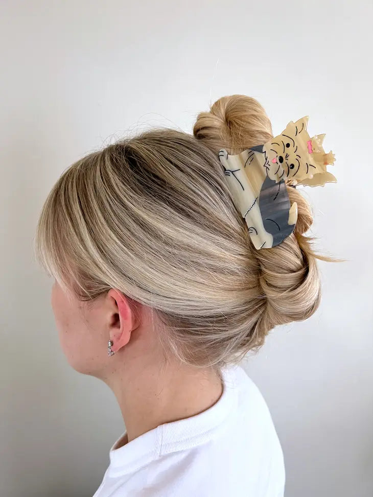Acetate Dog Claw Clip