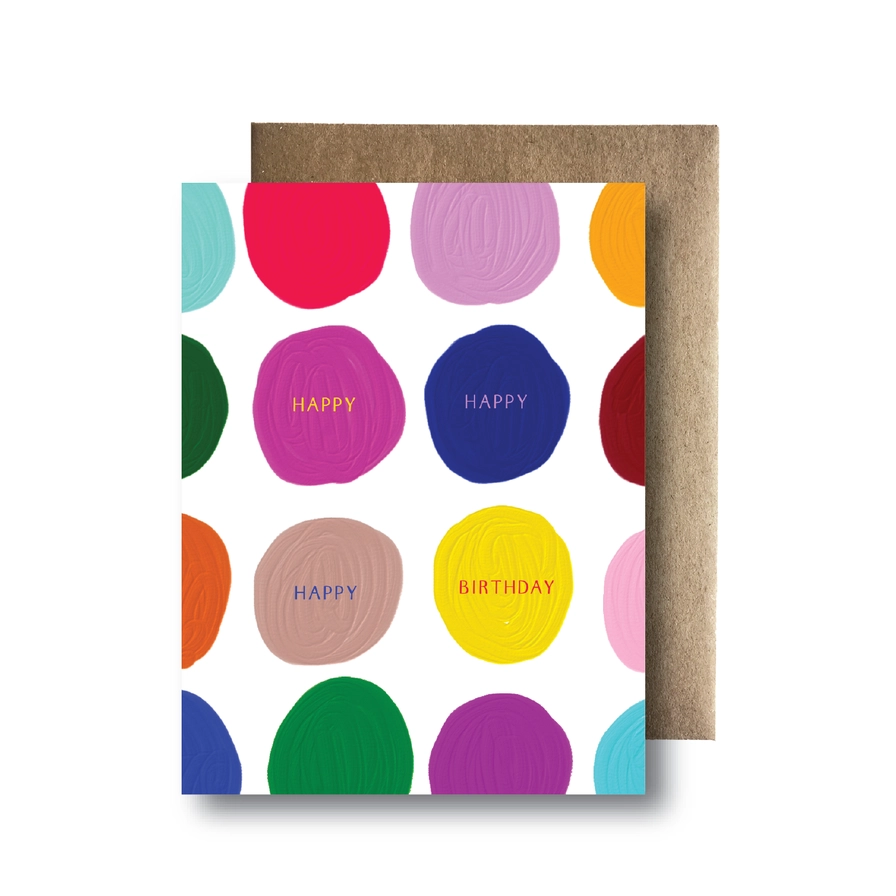 Hbd Happy Happy Birthday Greeting Card