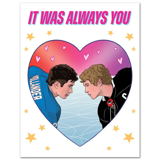 Heat Check It Was Always You Valentine's Day Love Card
