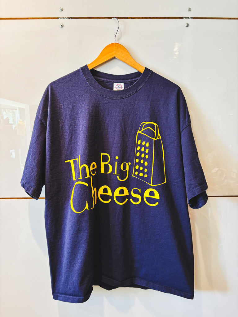 The Big Cheese navy tee - vintage