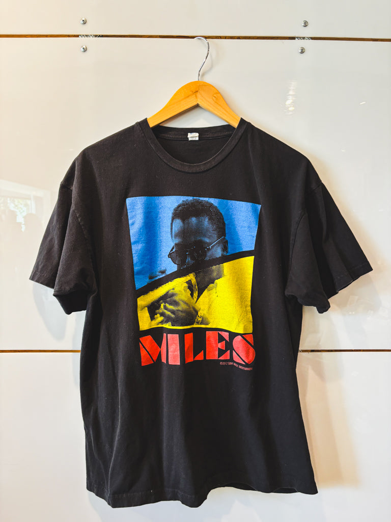 Miles Davis black s/s tee - previously loved