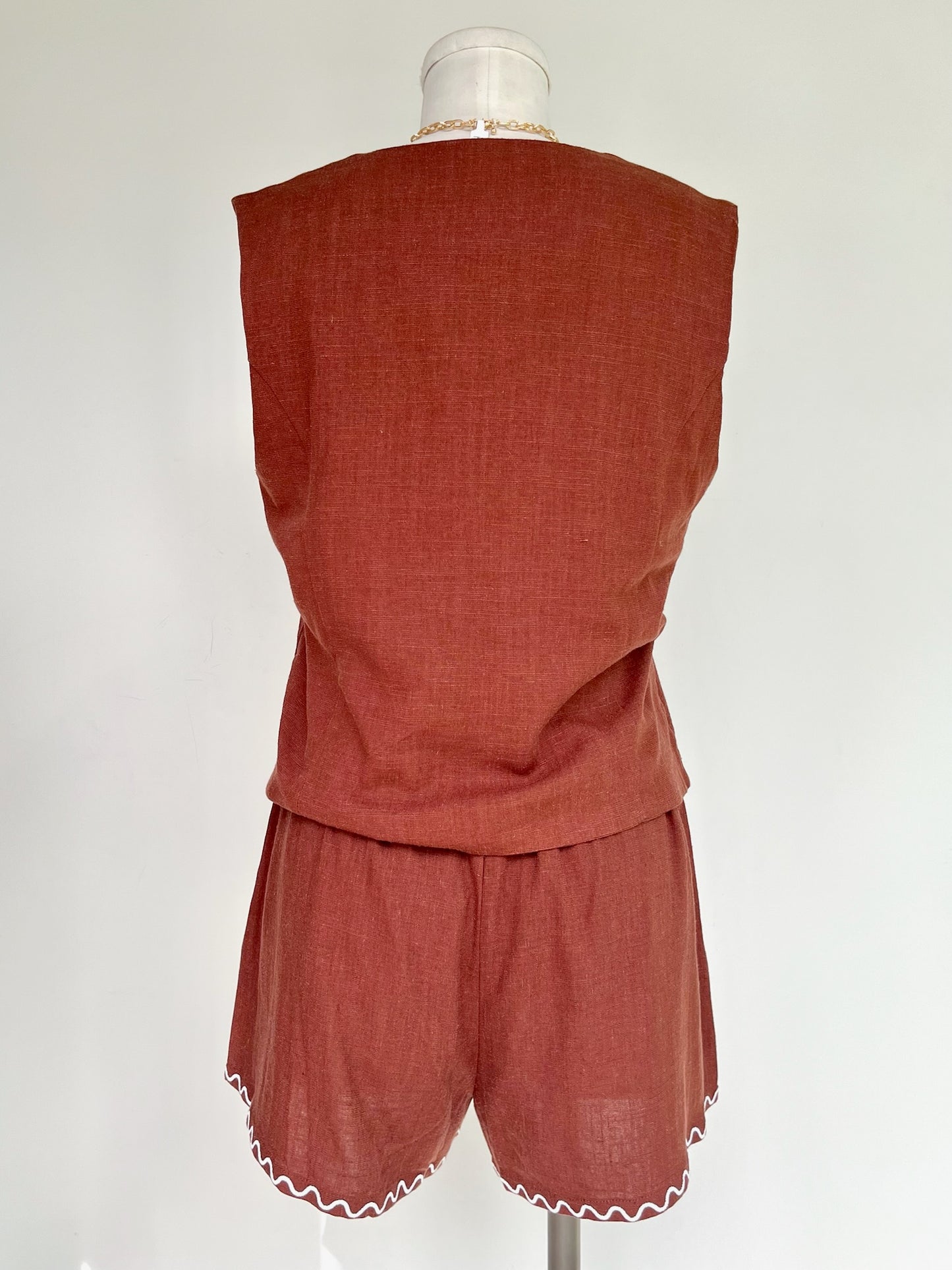 Solis Embroidered Vest