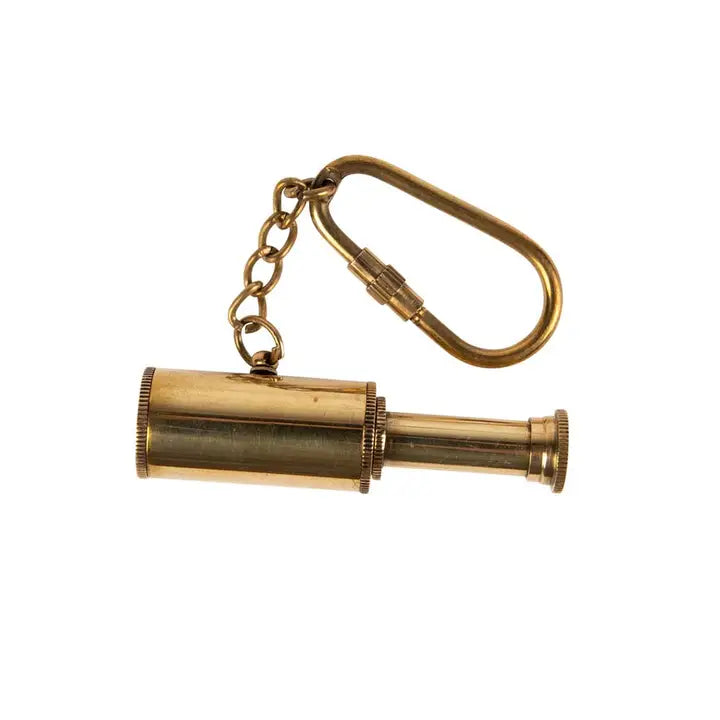 Looking Ahead Telescope Keychain