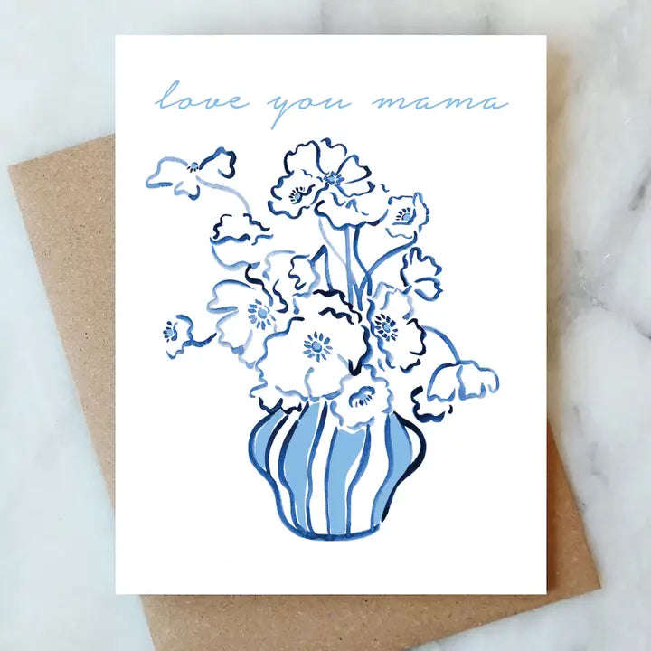 Love You Mama Mother's Day Card